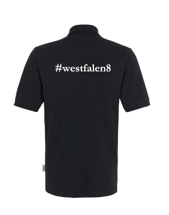Polo Herren, schwarz - #westfalen8 - Z566 - S - Bild 2