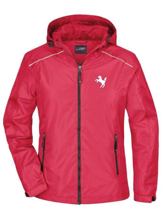 Regenjacke Damen, rot (Team Westfalen) - JN1117 - D - Bild 2