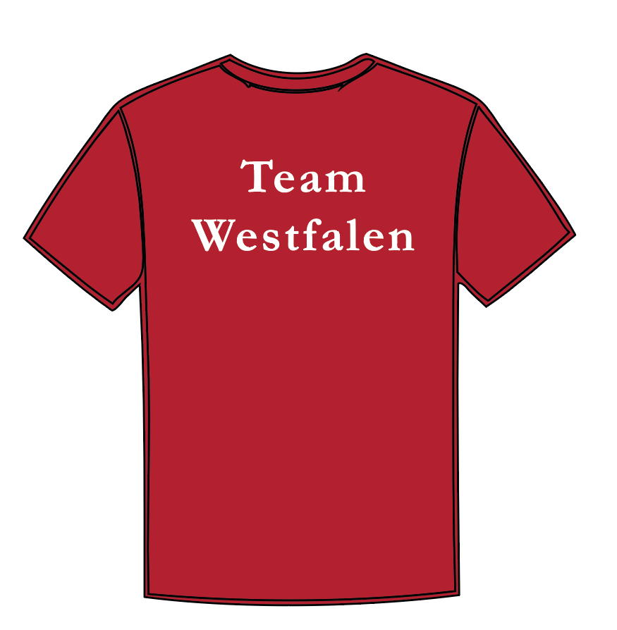 Funktions-Shirt Damen, rot/schwarz (Team Westfalen) - JN495 - D - Bild 2