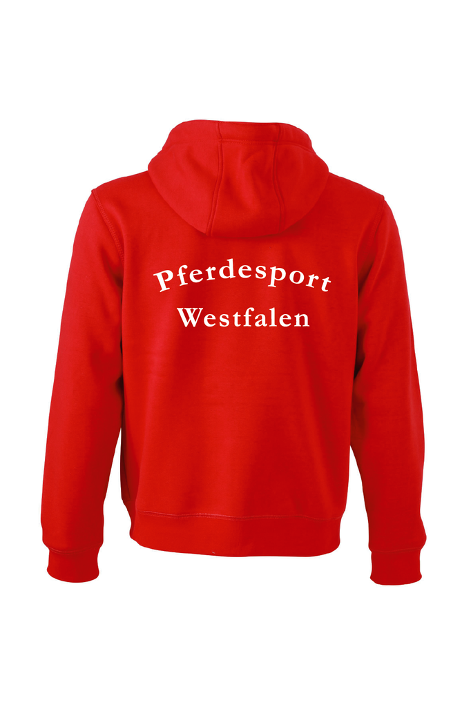 Sale - Sweatshirtjacke Herren, rot - JN355 - S - Bild 2