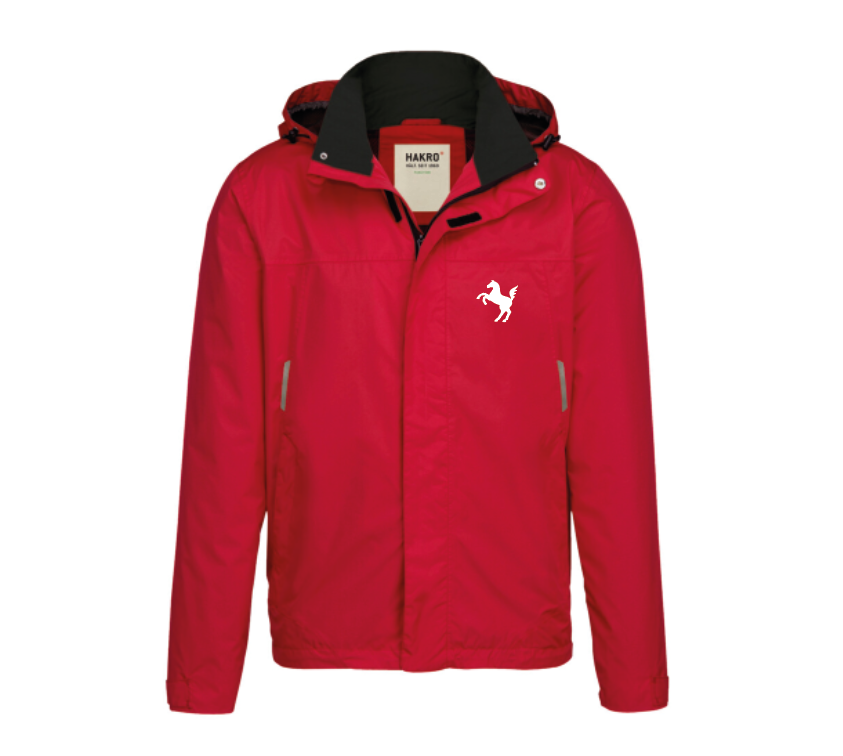 Regenjacke Herren, rot (Team Westfalen) - H862 - D - Bild 2