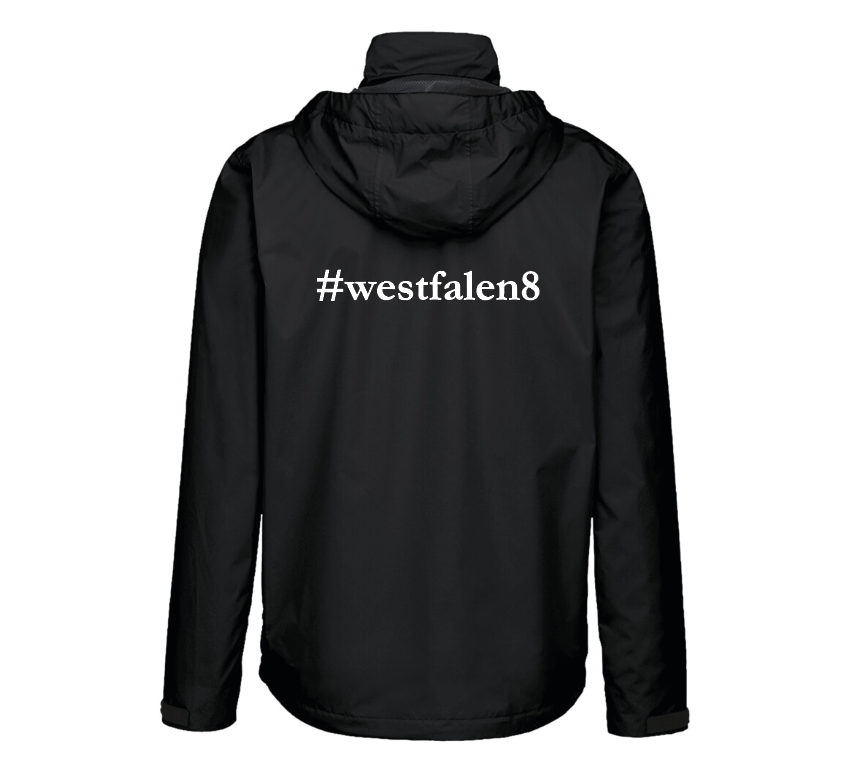 Regenjacke Herren, schwarz - #westfalen8 - H862 - D - Bild 2
