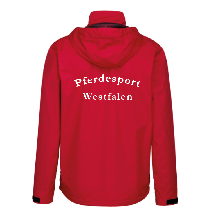 Regenjacke Herren, rot - H862 - D - Bild 2