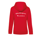 Kapuzen-Sweatshirt Damen, rot - JN795 - D - Bild 2