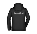 Sweatshirtjacke Damen, schwarz - #westfalen8 - JN354 - S - Bild 2