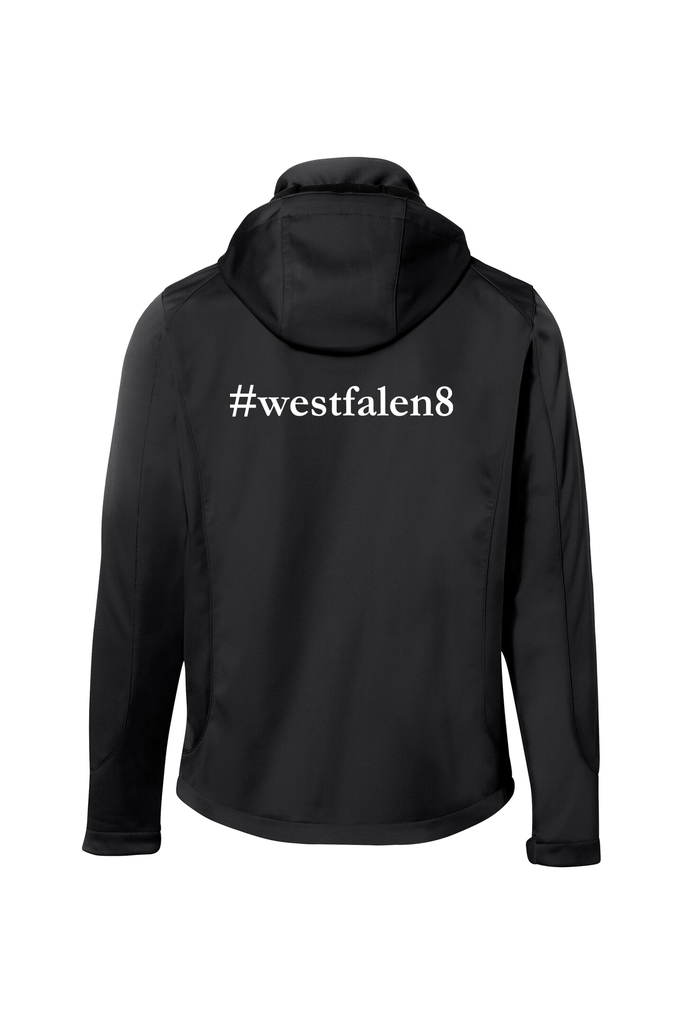 Softshelljacke Herren, schwarz - #westfalen8 - H848 - S - Bild 2