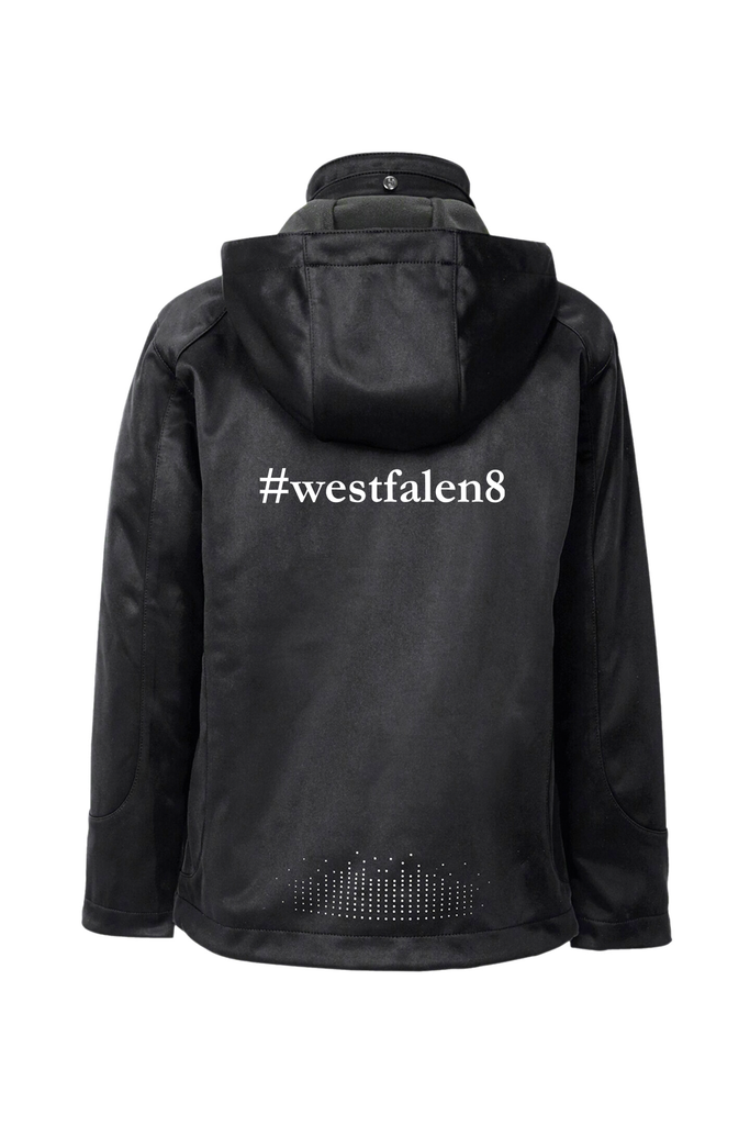 Softshelljacke Kinder, schwarz - #westfalen8 - RT224 - S - Bild 2