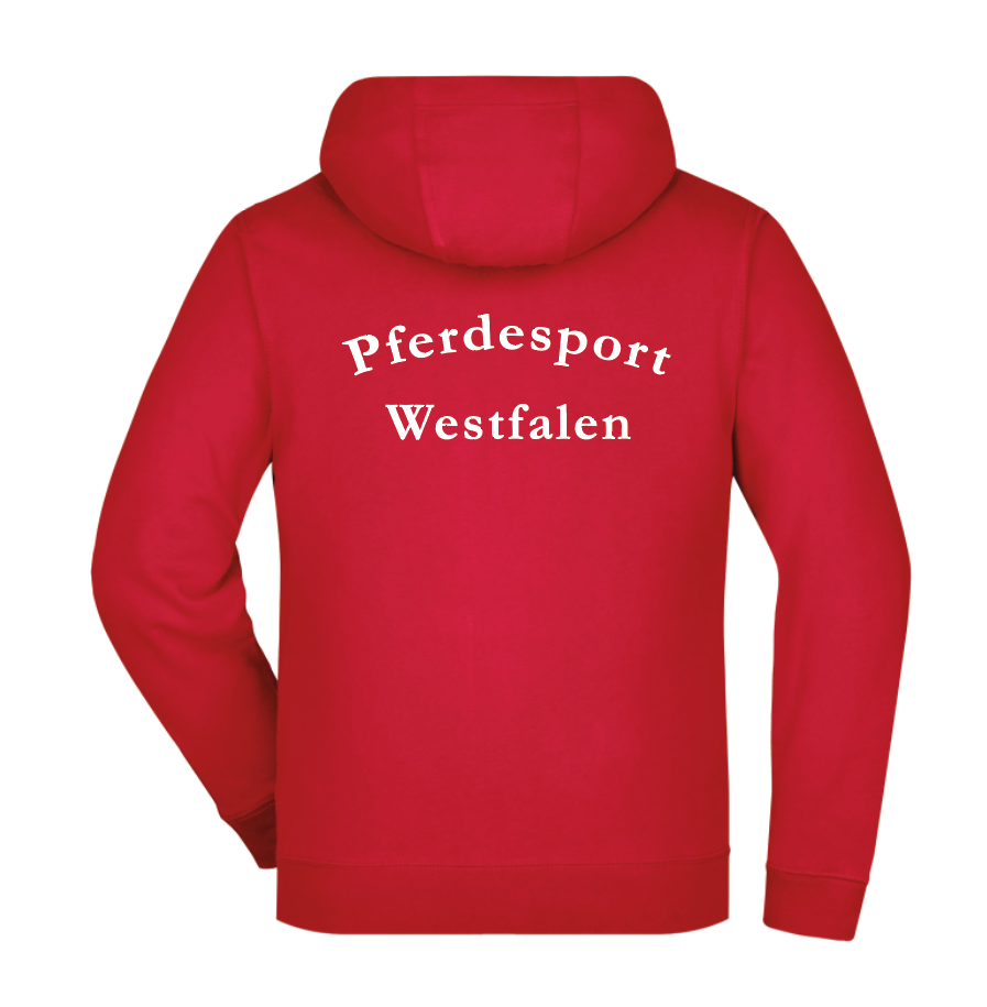 Sweatshirtjacke Herren, rot - JN355 - S - Bild 2