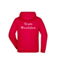 Sweatshirtjacke Herren, rot (Team Westfalen) - JN355 - S
