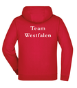Sweatshirtjacke Damen, rot (Team Westfalen) - JN354 - S