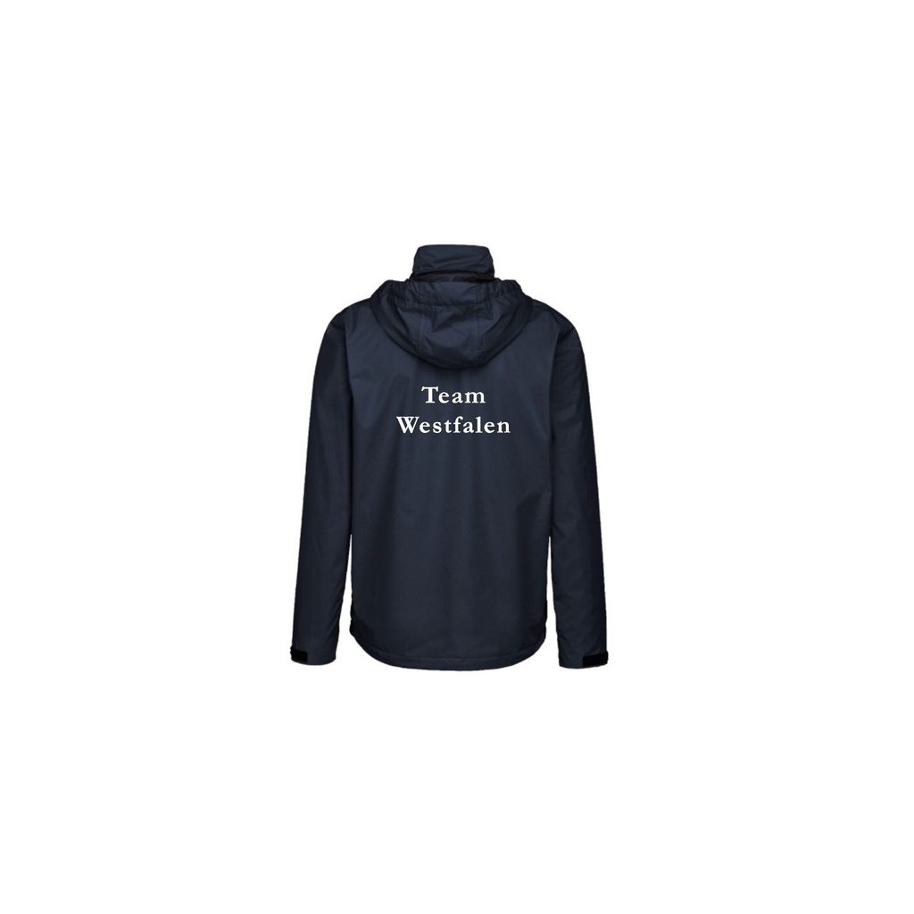 Regenjacke Kinder, navy (Team Westfalen) - RG250 - D