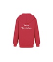 Hoodie-Jacke Kinder (Team Westfalen), rot - H620 - S