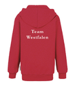Hoodie-Jacke Kinder (Team Westfalen), rot - H620 - S