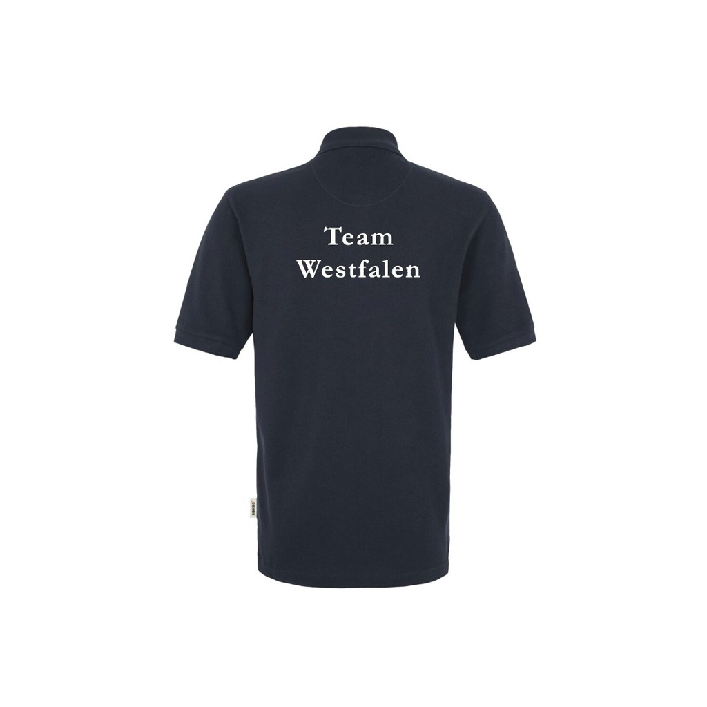 Team-Poloshirt Kinder, navy (Team Westfalen) - H400 - S (116)