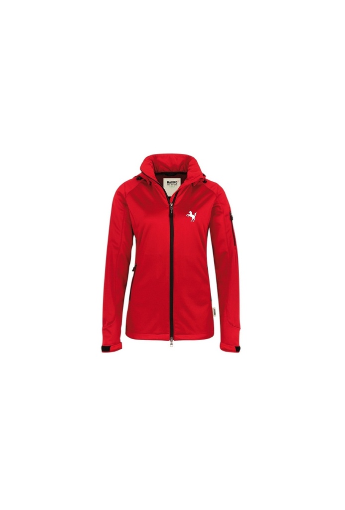Sale - Softshelljacke Damen, rot - H248 (3XL)