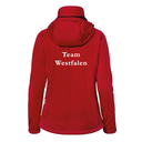 Softshelljacke Damen, rot (Team Westfalen) - H248 - S