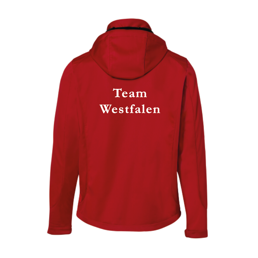 Softshelljacke Herren, rot (Team Westfalen) - H848 - S (XS)