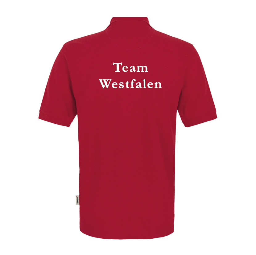 Präsentations-Poloshirt Herren, rot (Team Westfalen) - Z566 - S (S)