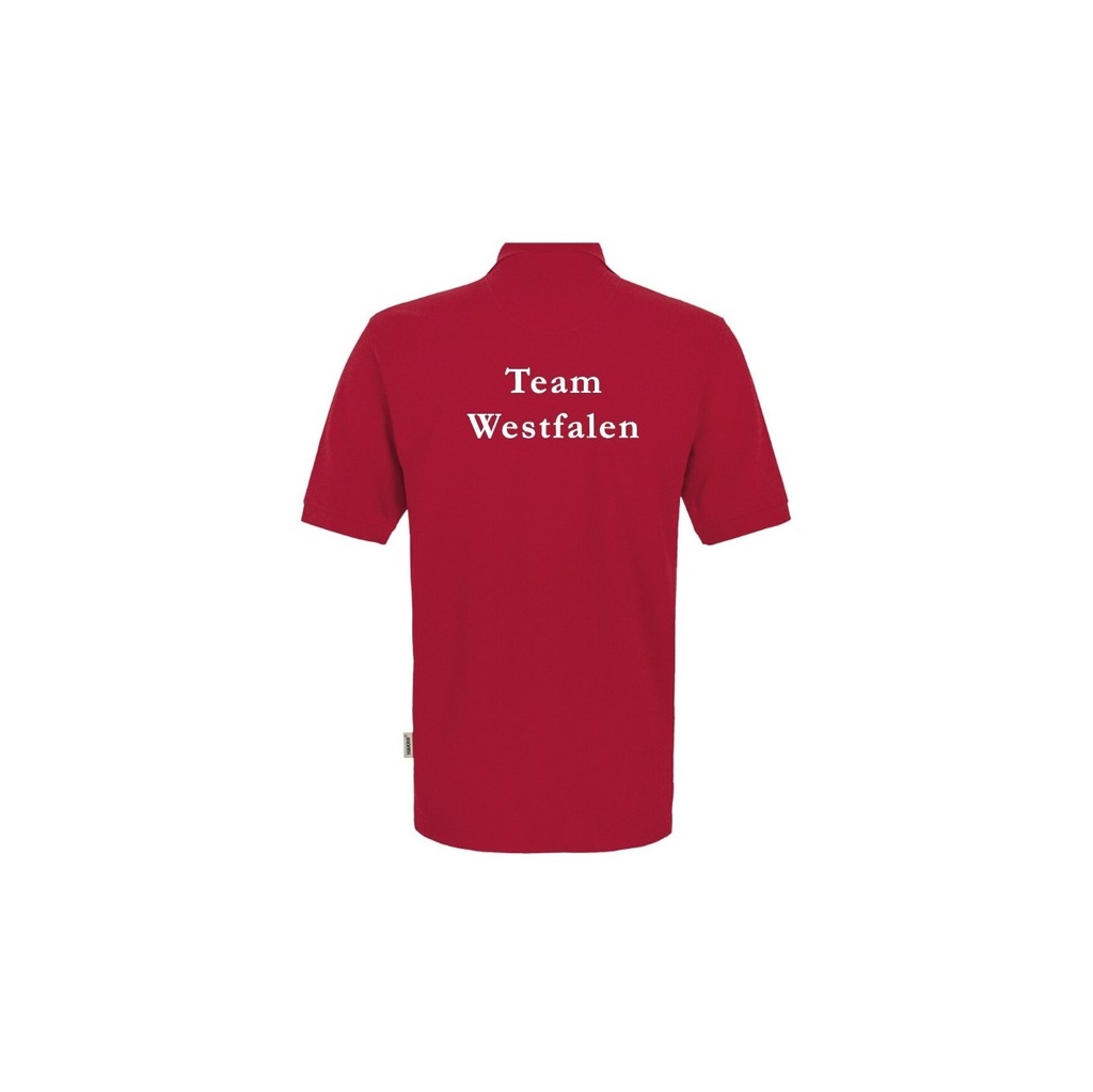 Präsentations-Poloshirt Herren, rot (Team Westfalen) - Z566 - S (S)