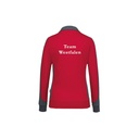 Sweatjacke Damen, rot (Team Westfalen) - H277 - S