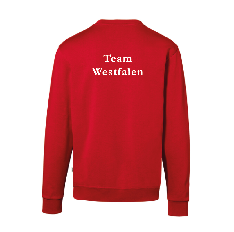 Sweatshirt Herren, rot (Team Westfalen) - JN794 - S