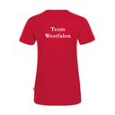 T-Shirt Damen, rot (Team Westfalen) - H126 - D