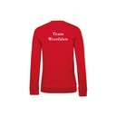 Sweatshirt Damen, rot (Team Westfalen) - JN793 - S