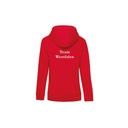 Kapuzen-Sweatshirt Damen, rot (Team Westfalen) - JN795 - D