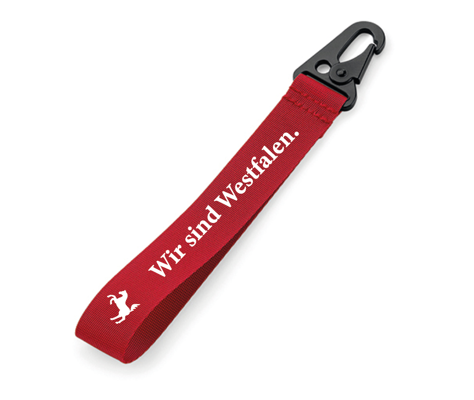 Schlüsselanhänger, rot - BG100 - D
