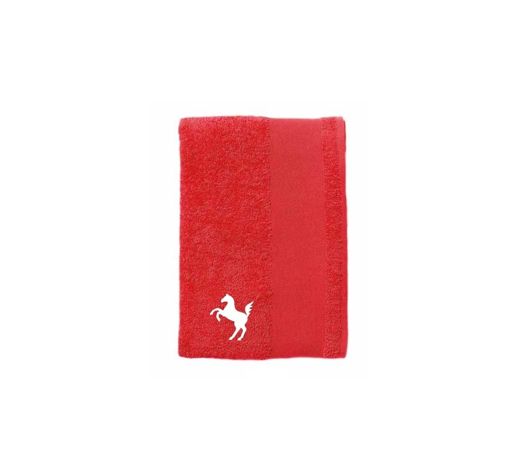 Bade-Handtuch 100 x 150cm, rot - 25.9002 - S