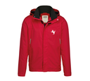 Regenjacke Herren, rot - H862 - D