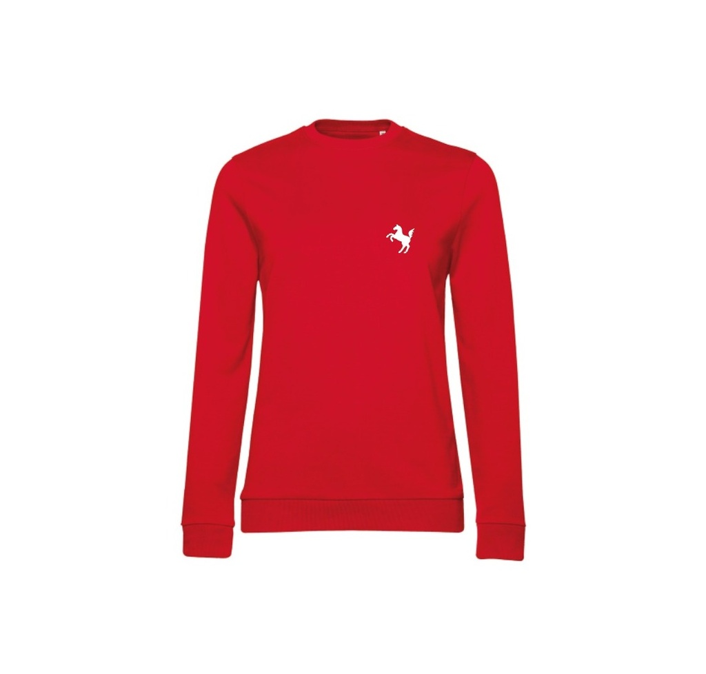 Sweatshirt Damen, rot - JN793 - S (XS)