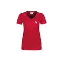 T-Shirt Damen, rot - H126 - D