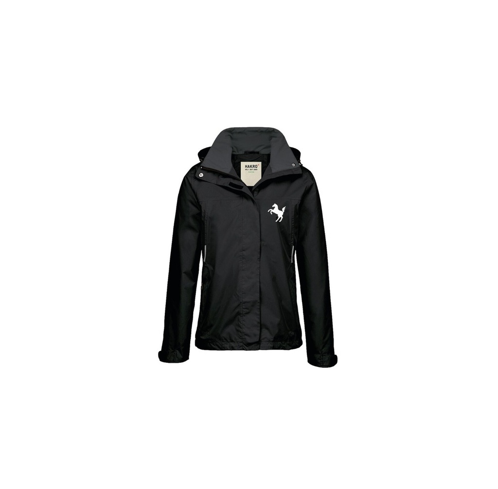 Regenjacke Damen, schwarz #westfalen8 - H262 - D (XS)