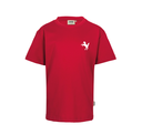 T-Shirt Kinder, rot - H210 - D