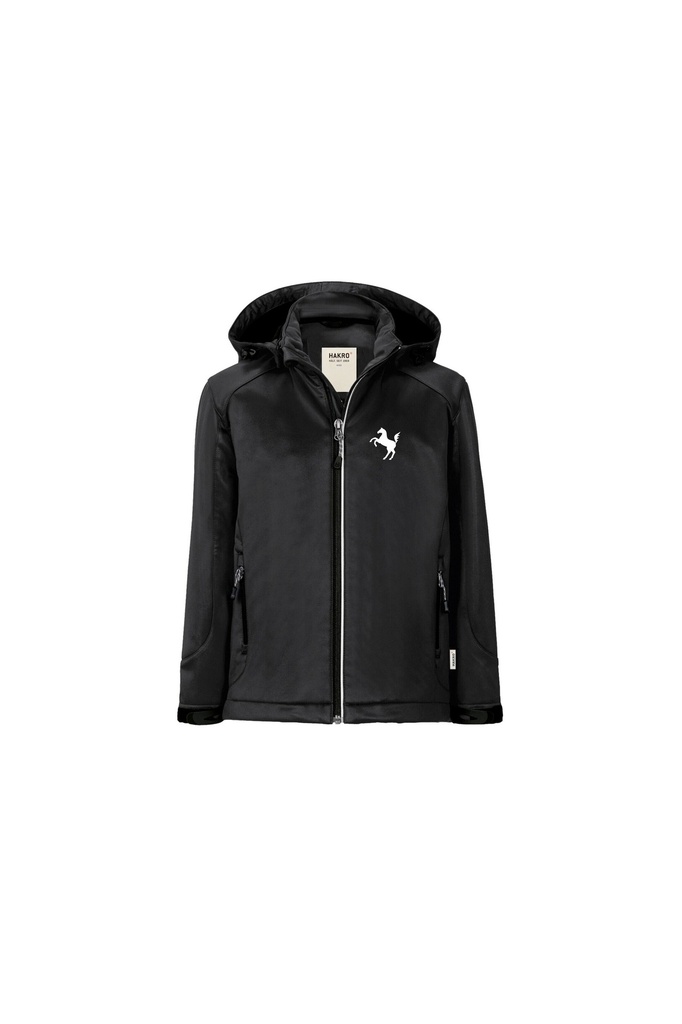 Softshelljacke Kinder, schwarz - #westfalen8 - RT224 - S (116)