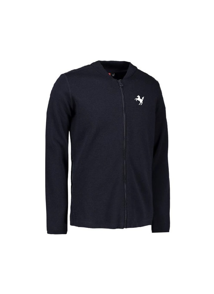 Casual Herren Cardigan - ID0366 - S (black, S)