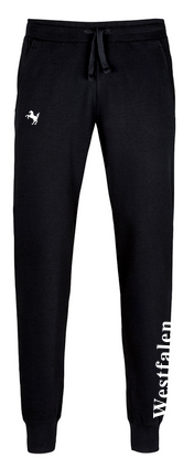 Jogginghose Herren, schwarz - L03808 - D