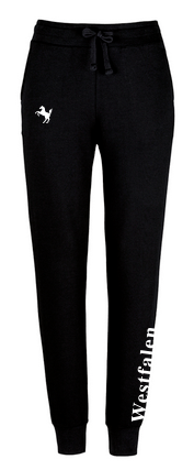 Jogginghose Damen, schwarz - L03809 - D