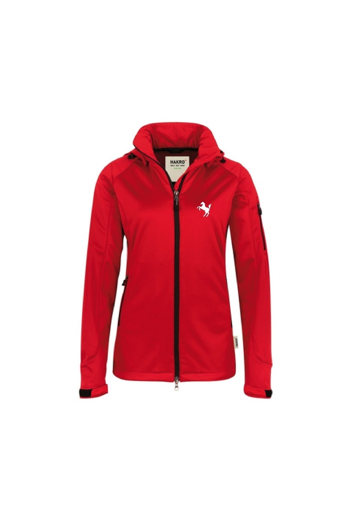 Softshelljacke Damen, rot - H248 - S (XS)