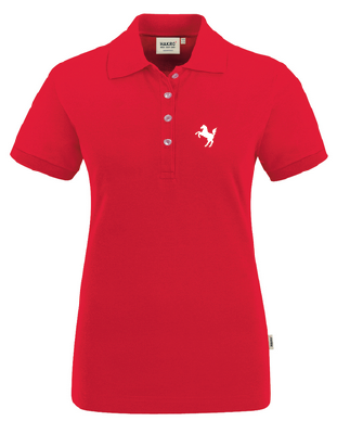 Präsentations-Poloshirt Damen, rot - Z566F - S (XS)